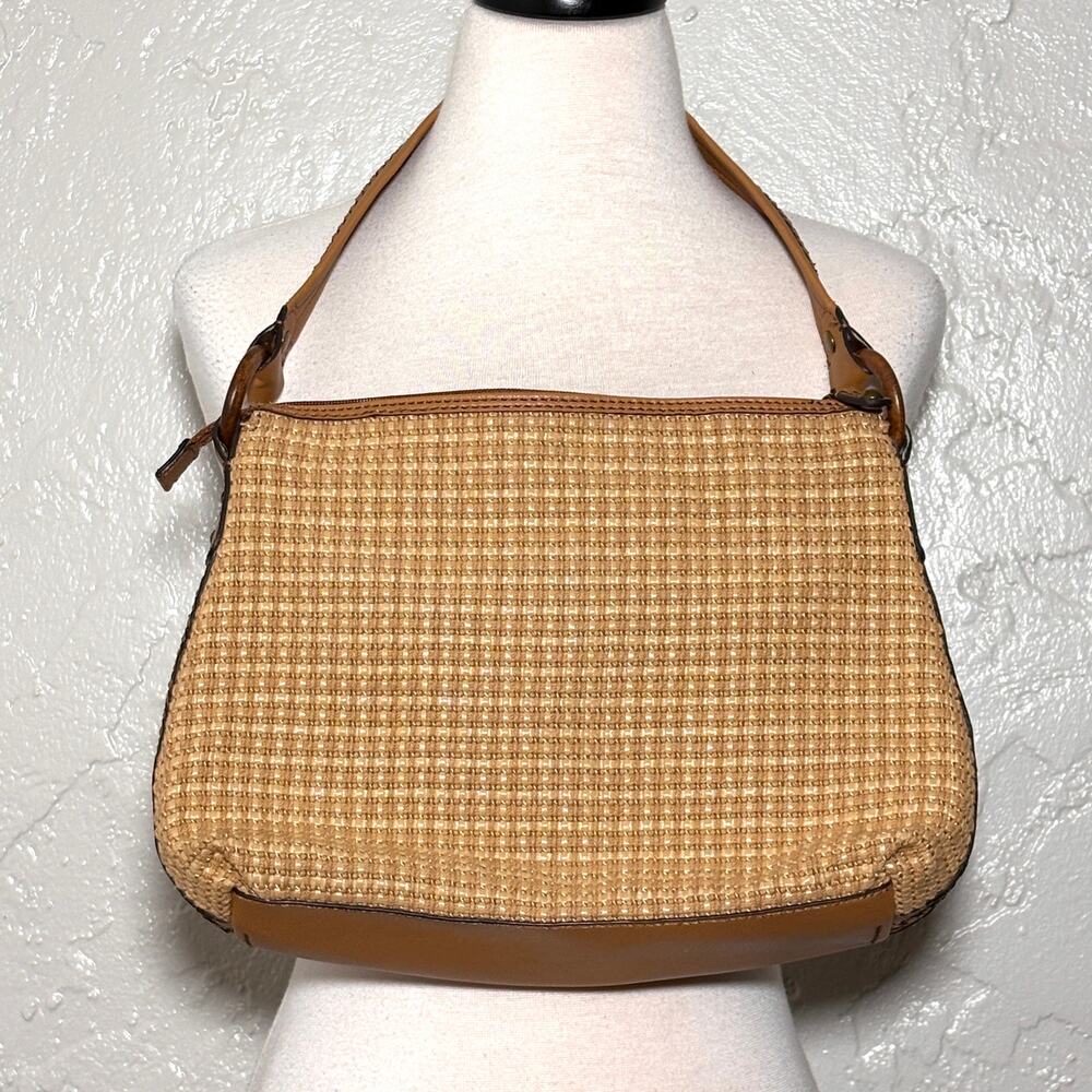 Vintage Fossil Purse Bag Tan